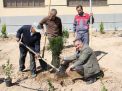 گزارش تصویری مراسم روز درخت کاری و تقدیر از نیروهای باغبانی دانشگاه